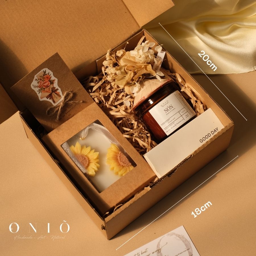Set quà tặng Nón Thương - Hương thơm tinh dầu, quà lưu niệm Việt Nam, BST Đất Việt - ONIÕ