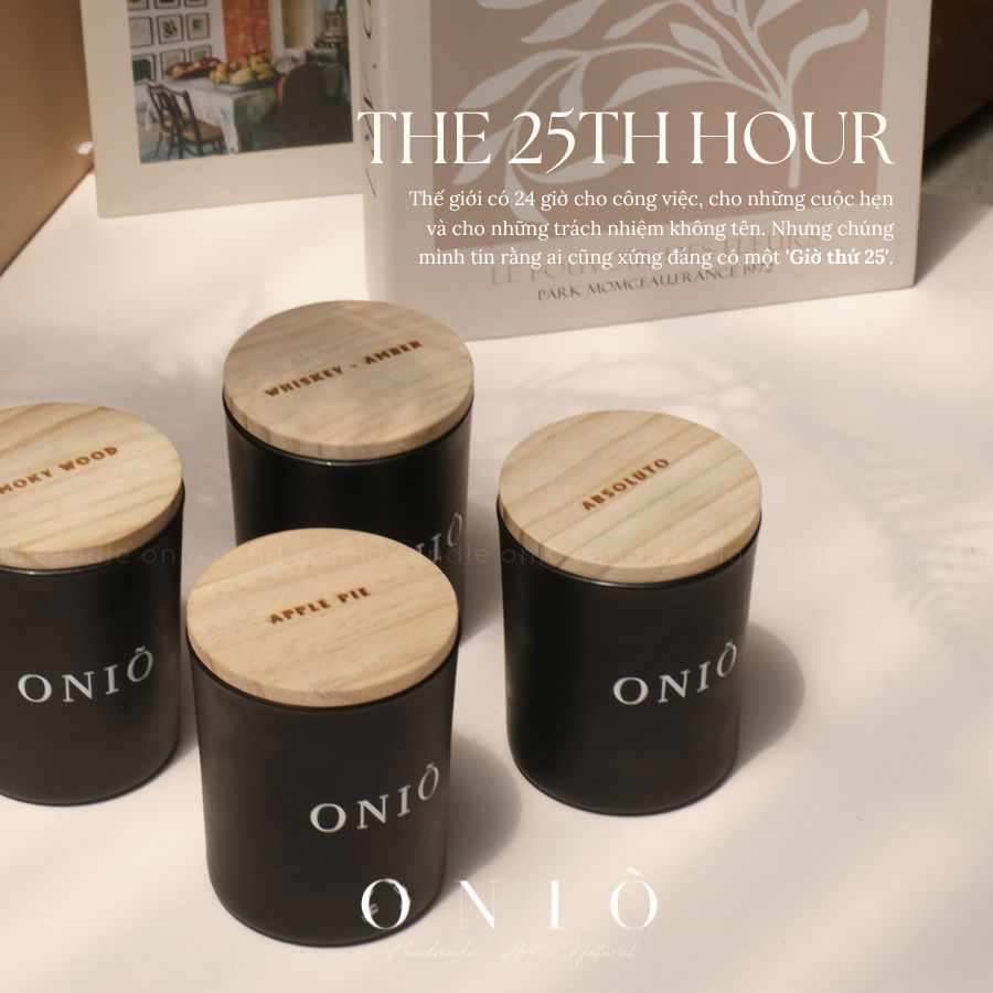 Nến thơm cao cấp The 25th Hour - ONIÕ