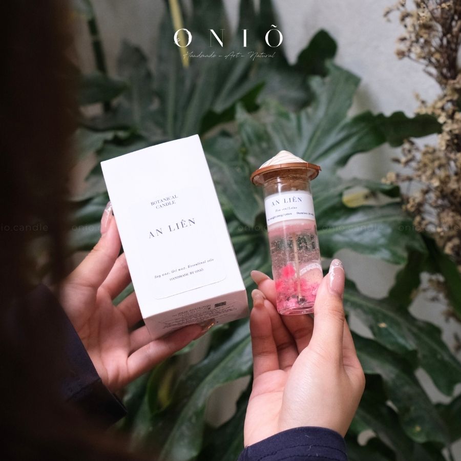 Nến thơm An Liên - BST Tinh Hoa Đất Việt ONIÕ (tone màu ngẫu nhiên)