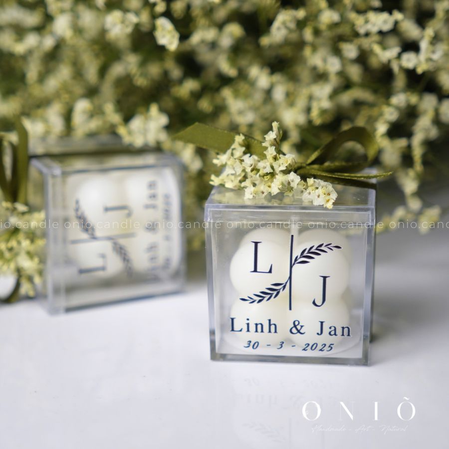 Nến Bubble (Hộp Mica) - ONIÕ