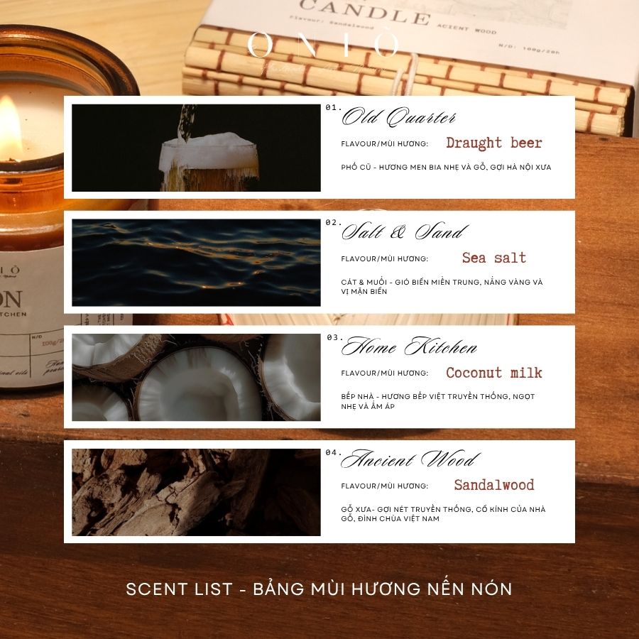 Nón Candle - BST Đất Việt ONIÕ