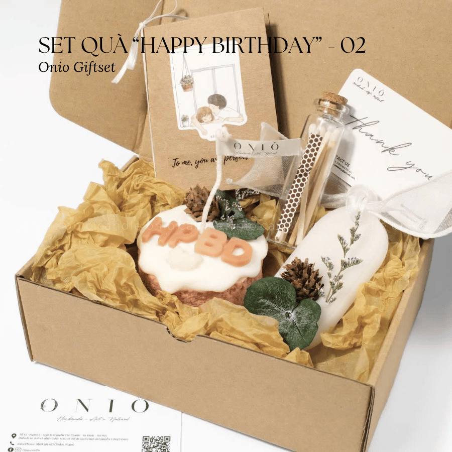 Set quà tặng Happy Birthday/Happy Women Day - ONIÕ