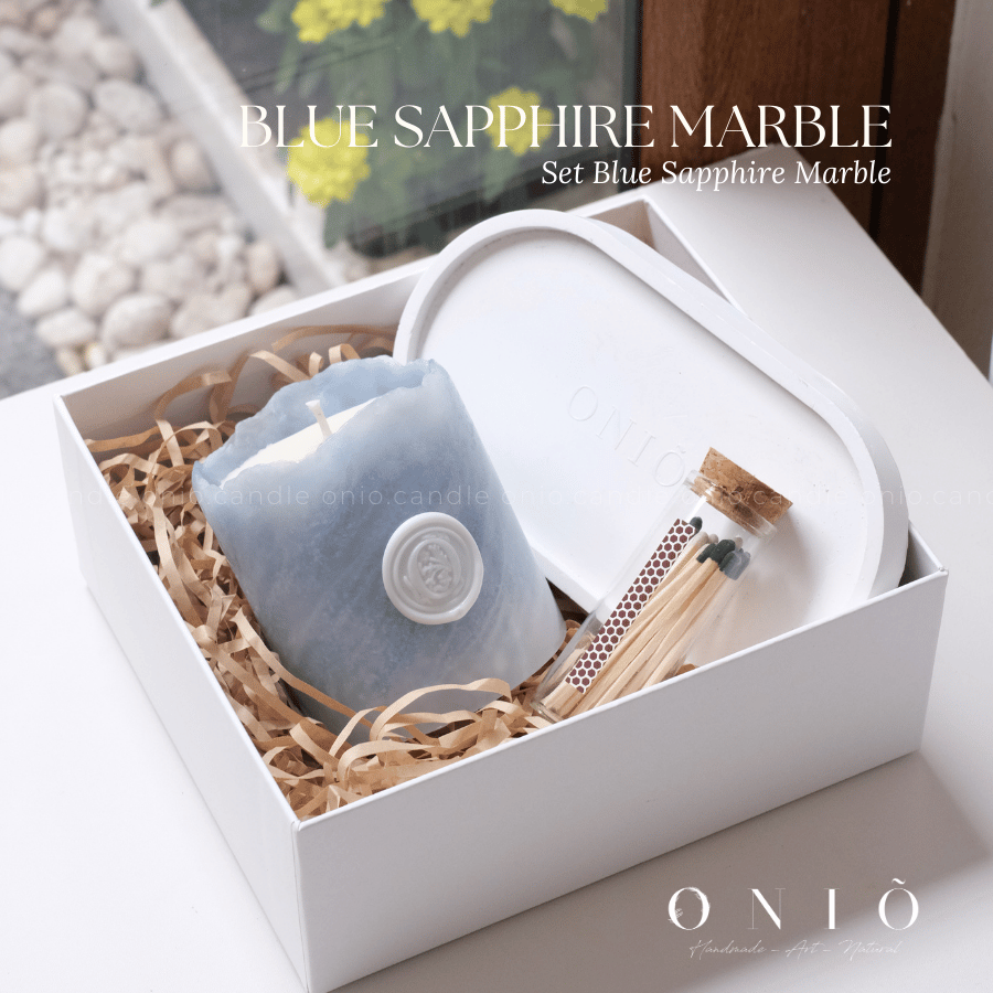 Set Quà Tặng Nến Thơm Cao Cấp MARBLE - ONIÕ