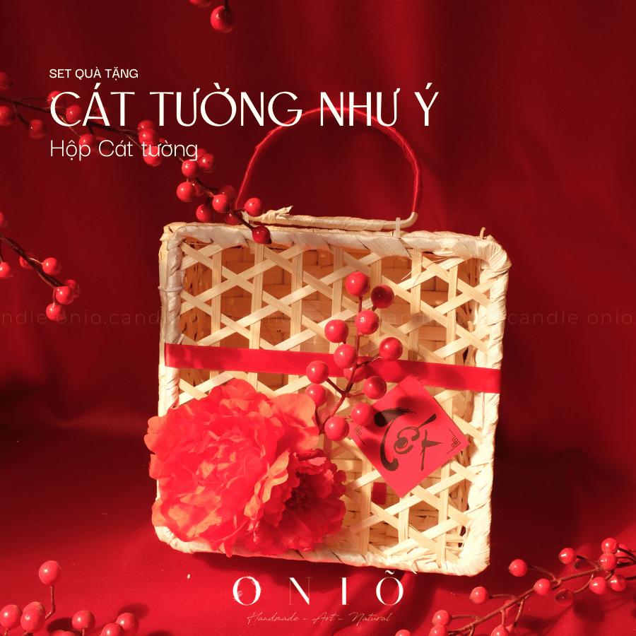 ONIÕ Set quà tặng CÁT TƯỜNG NHƯ Ý - BST Tinh Hoa Tết Việt