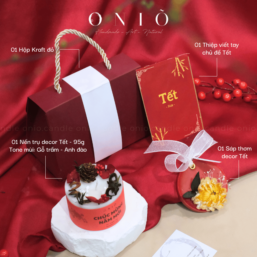 ONIÕ Set quà tặng NHÀ CÓ TẾT - BST Tinh Hoa Tết Việt