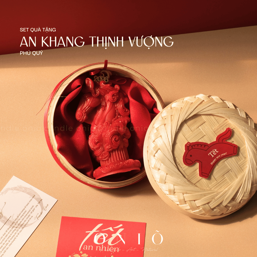 ONIÕ Set quà tặng AN KHANG THỊNH VƯỢNG - BST Tinh Hoa Tết Việt