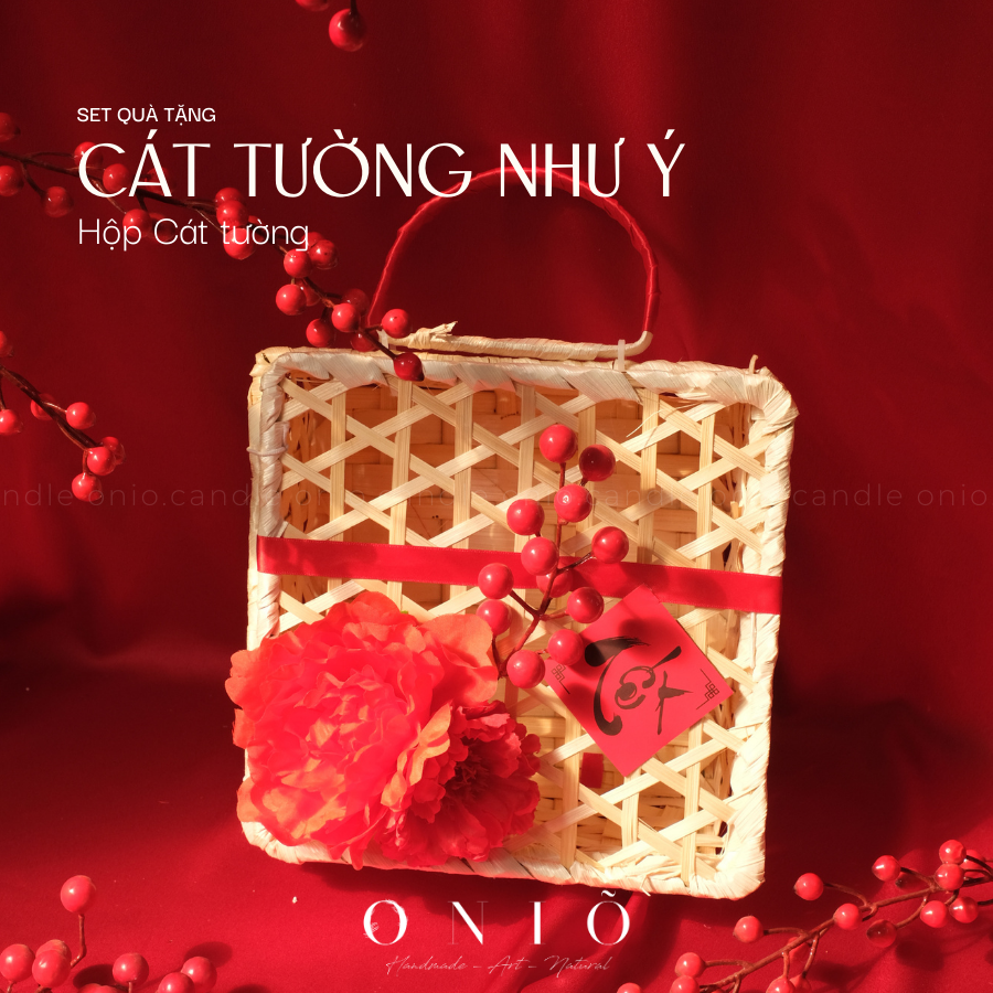 ONIÕ Set quà tặng CÁT TƯỜNG NHƯ Ý - BST Tinh Hoa Tết Việt