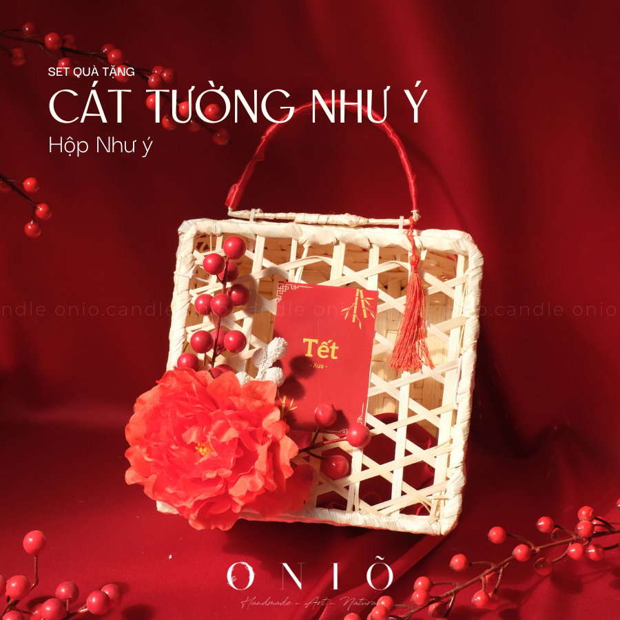 ONIÕ Set quà tặng CÁT TƯỜNG NHƯ Ý - BST Tinh Hoa Tết Việt