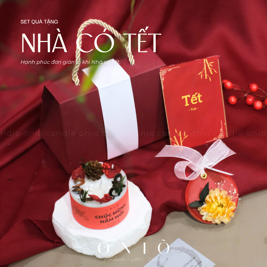 ONIÕ Set quà tặng NHÀ CÓ TẾT - BST Tinh Hoa Tết Việt