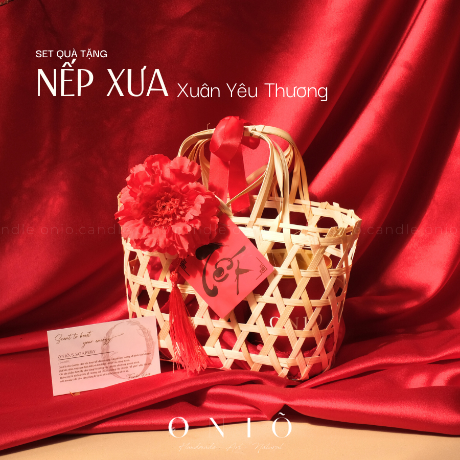 ONIÕ Set quà tặng NẾP XƯA - BST Tinh Hoa Tết Việt