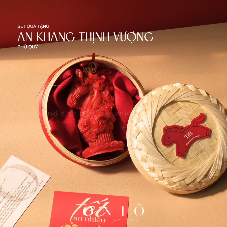 ONIÕ Set quà tặng AN KHANG THỊNH VƯỢNG - BST Tinh Hoa Tết Việt