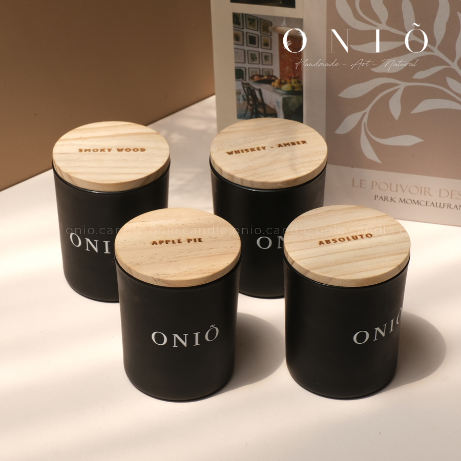 Set Quà Tặng Nến Thơm Cao Cấp DEEP HARMONY (Hộp 20x18x8) - ONIÕ