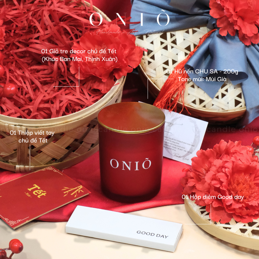 ONIÕ Set quà tặng NGUYỆT CÁT - BST Tinh Hoa Tết Việt