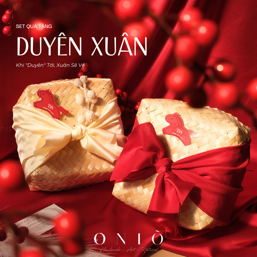 ONIÕ Set quà Tết DUYÊN XUÂN - BST Tinh Hoa Tết Việt