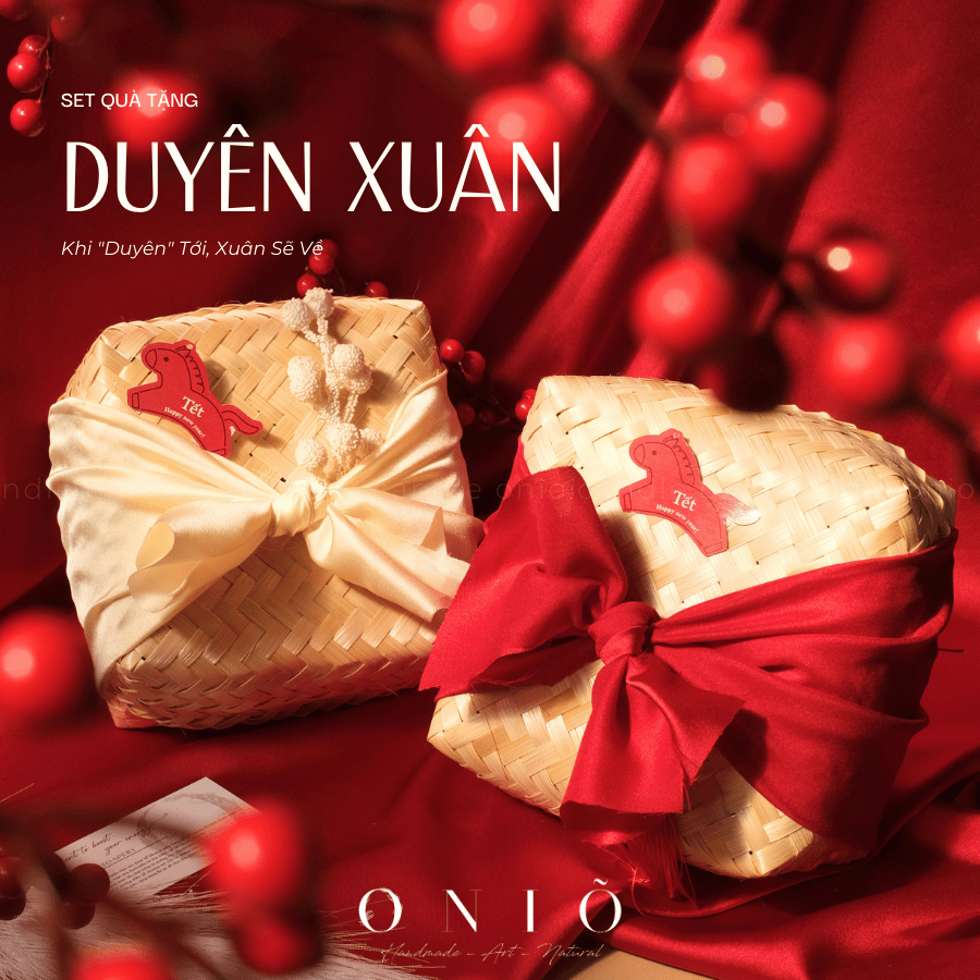 ONIÕ Set quà Tết DUYÊN XUÂN - BST Tinh Hoa Tết Việt