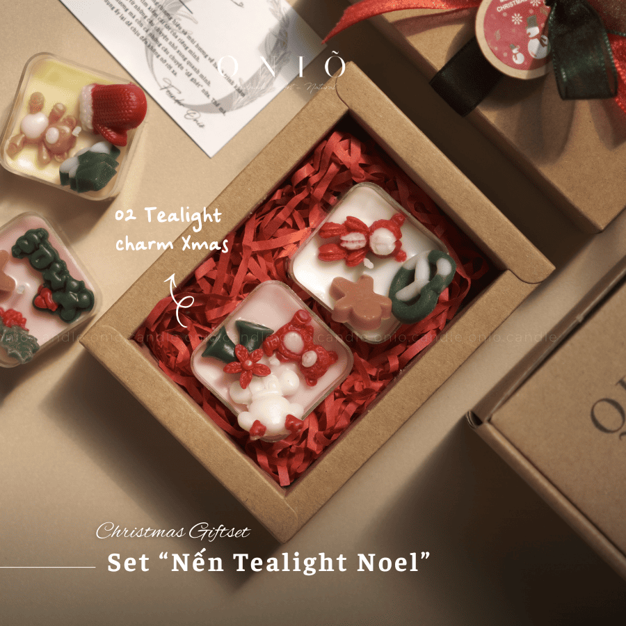 Set nến Tealight Noel (12x9x3,3cm)