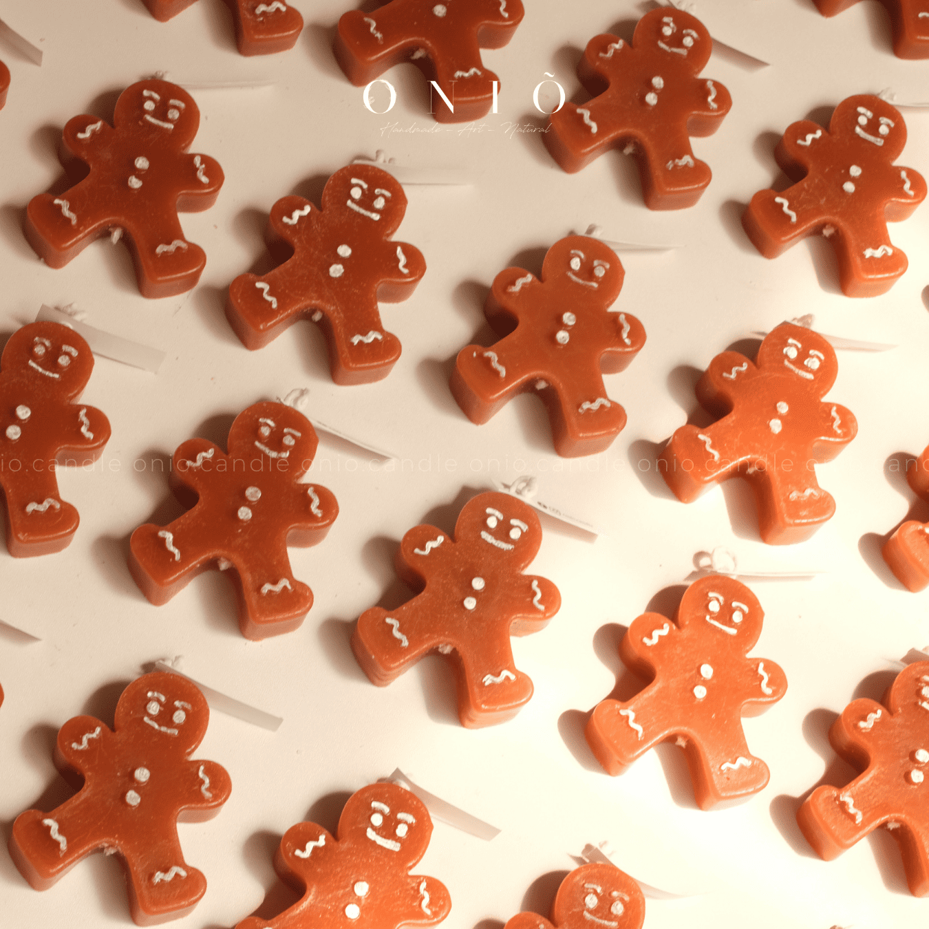 Gingerbread Man Candle - Nến bánh gừng (35g - 6,5x2x7cm)