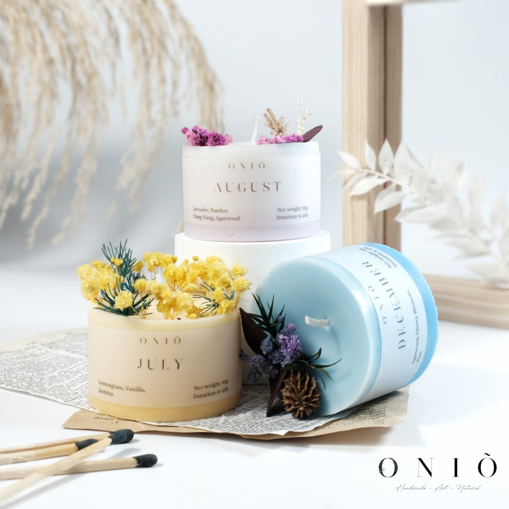 Brand nến thơm Onio - mẫu mã độc đáo giá hợp lý