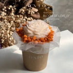 Hoa nến thơm 3 size S,M,L - Hương thơm tinh dầu, quà tặng sinh nhật, quà tặng tốt nghiệp - Bloom of love 07 - ONIÕ