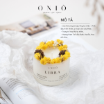 Nến thơm thủ công trụ thấp chủ đề 12 cung hoàng đạo