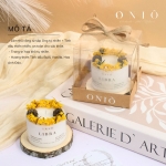 Nến trụ hoa lá ZODIAC COLLECTION 12 CUNG HOÀNG ĐẠO - ONIÕ