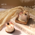 Nến trụ hoa lá ZODIAC COLLECTION 12 CUNG HOÀNG ĐẠO - ONIÕ