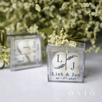 Nến Bubble (Hộp Mica) - ONIÕ