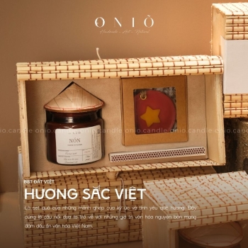 Set quà tặng HƯƠNG SẮC VIỆT - BST Đất Việt ONIÕ