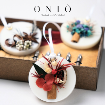 Sáp thơm hoa khô thủ công tinh dầu thiên nhiên