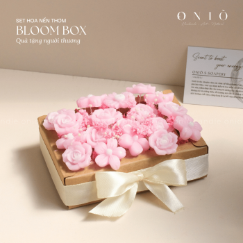 Set hoa nến thơm Bloom Box (hương thơm dịu nhẹ) - ONIÕ