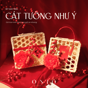 ONIÕ Set quà tặng CÁT TƯỜNG NHƯ Ý - BST Tinh Hoa Tết Việt