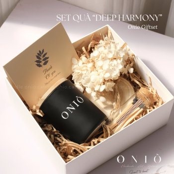 Set Quà Tặng Nến Thơm DEEP HARMONY - ONIÕ