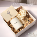Set Quà Tặng Nến Thơm Cao Cấp THE LIGHT MUSE (Hộp 20x18x8) - ONIÕ
