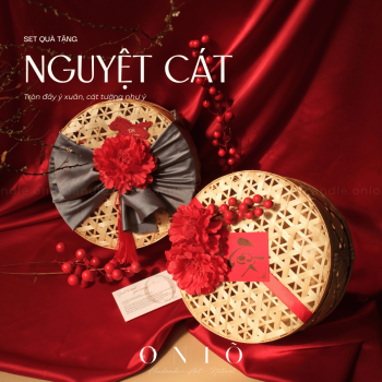 ONIÕ Set quà tặng NGUYỆT CÁT - BST Tinh Hoa Tết Việt