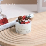 Nến trụ hoa lá ZODIAC COLLECTION 12 CUNG HOÀNG ĐẠO - ONIÕ