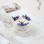 Nến trụ hoa lá ZODIAC COLLECTION 12 CUNG HOÀNG ĐẠO - ONIÕ