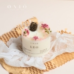 Nến trụ hoa lá ZODIAC COLLECTION 12 CUNG HOÀNG ĐẠO - ONIÕ