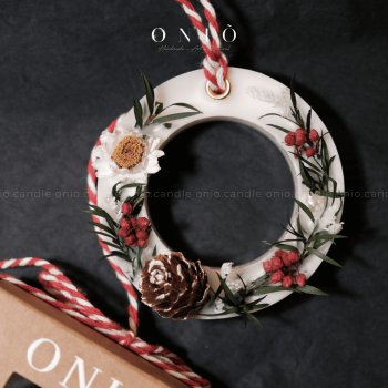 03 - Sáp vòng decor thảo mộc khô (25g - 7,5cm)