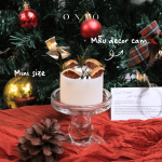 Herbal Pillar Candle - Nến trụ decor thảo mộc khô