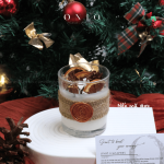 Winter Glow - Nến cốc trang trí thảo mộc khô (150g - 7x8cm)