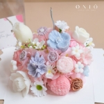 Hoa nến thơm, Quà tặng sinh nhật - The Ever Blooming Cake - ONIÕ