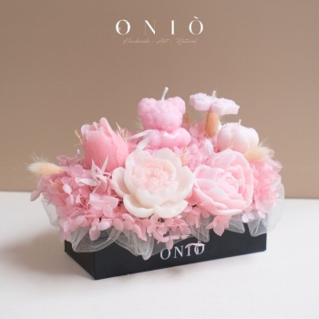 Hoa nến thơm - Quà tặng sinh nhật, quà tặng tốt nghiệp - Aurora Candle - ONIÕ
